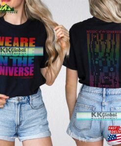 Coldplay World Tour 2023 T Shirt Unisex Hoodie 4