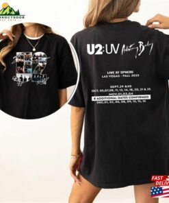 Color Fall Tour 2023 Rock Band U2 Shirt Warning Baby Live At Sphere Hoodie T-Shirt