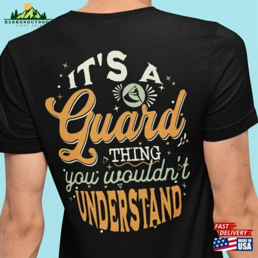 Color Guard T-Shirt Shirt Winter Sweatshirt Unisex