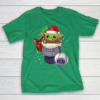 Colorado Rockies Christmas Baby Yoda Star Wars Funny Happy MLB T-Shirt