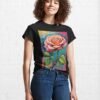 Colorful 70S Rose Classic T-Shirt Hoodie
