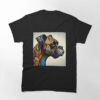 Colorful Artistic Boxer Profile Drawing Classic T-Shirt Sweatshirt