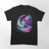 Colorful Night At The Beach Fantasy Art Classic T-Shirt Unisex Hoodie