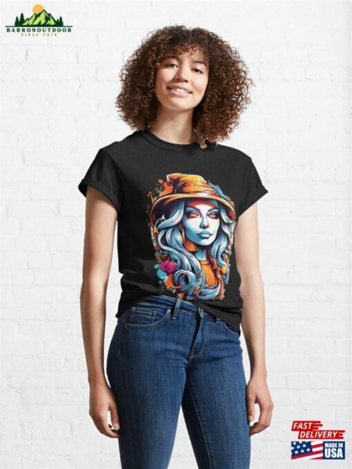 Colorful Witch Classic T-Shirt Sweatshirt