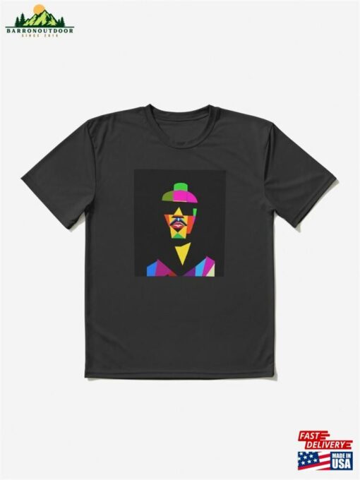 Colors Of Lenny Cubist Style Portrait Image A Rock God Active T-Shirt Sweatshirt