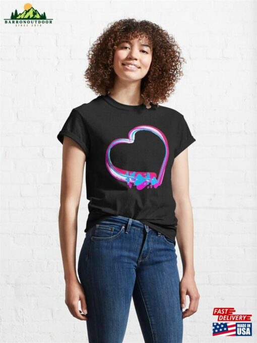 Colourful Heart For Valentine Classic T-Shirt Unisex Sweatshirt