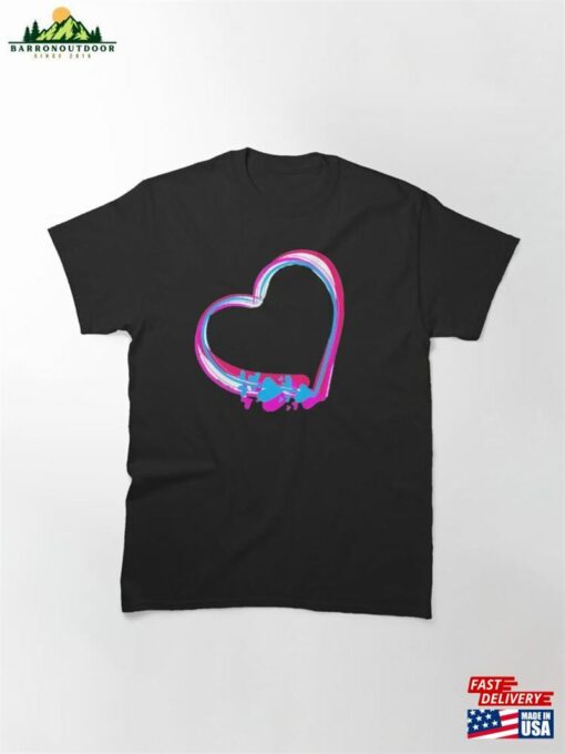 Colourful Heart For Valentine Classic T-Shirt Unisex Sweatshirt