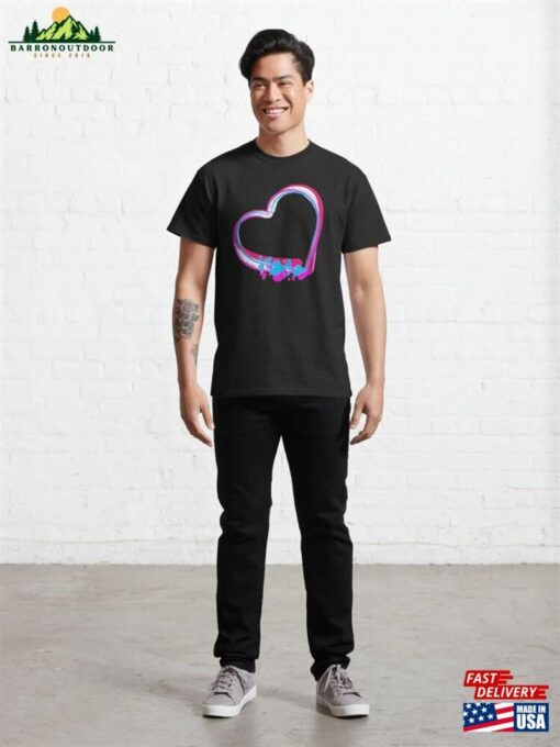 Colourful Heart For Valentine Classic T-Shirt Unisex Sweatshirt