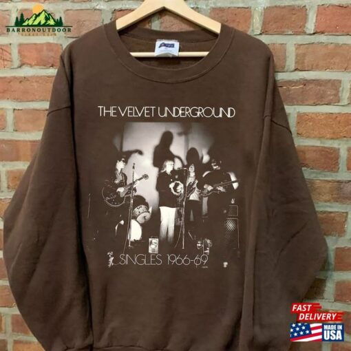 Comfort Color 1966 69 Velvet Underground Music Classic Hoodie