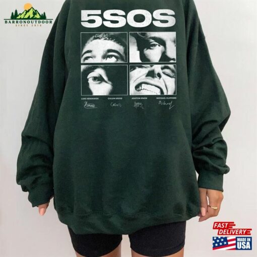 Comfort Color 5Sos Country Music 2023 World Tour Graphic Shirt 5 Seconds Of Summer Classic Hoodie