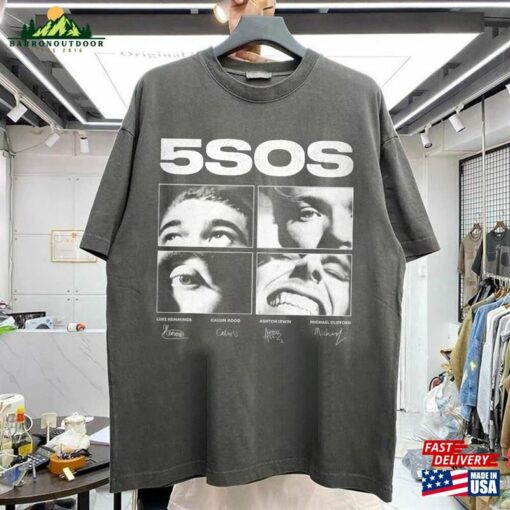 Comfort Color 5Sos Country Music 2023 World Tour Graphic Shirt 5 Seconds Of Summer Classic Hoodie