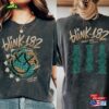 Comfort Color Blink 182 Tour 2023 2 Sides Shirt Vintage Band Tee Concert T-Shirt Graphic Hoodie