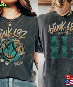 Comfort Color Blink 182 Tour 2023 2 Sides Shirt Vintage Band Tee Concert T-Shirt Graphic Hoodie Comfort Color Blink 182 Tour 2023 2 Sides Shirt Vintage Band Tee Concert T-Shirt Graphic Hoodie