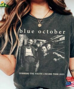 Comfort Color Blue Tshirt October Graphic Shirt Sweatshirt Hoodie Comfort Color Blue Tshirt October Graphic Shirt Sweatshirt Hoodie