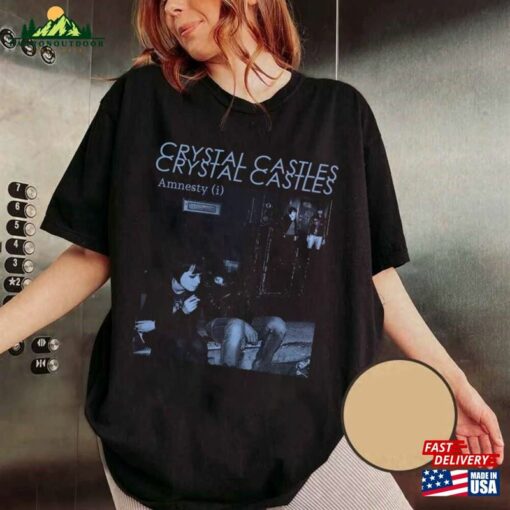 Comfort Color Castles Tshirt Crystal Music Album Shirt Pop Gift Classic Unisex