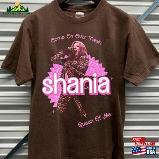 Comfort Color Come On Over Queen Of Me Tour Shania 90S Retro Shirt Concert Gift For Fans Sweatshirt Unisex