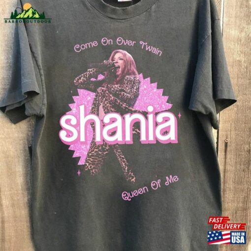 Comfort Color Come On Over Queen Of Me Tour Shania 90S Retro Shirt Concert Gift For Fans Sweatshirt Unisex