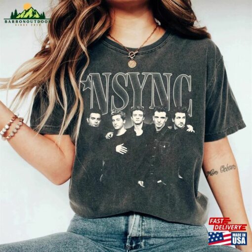 Comfort Color Country Music Nsync Tshirt Graphic Classic Unisex