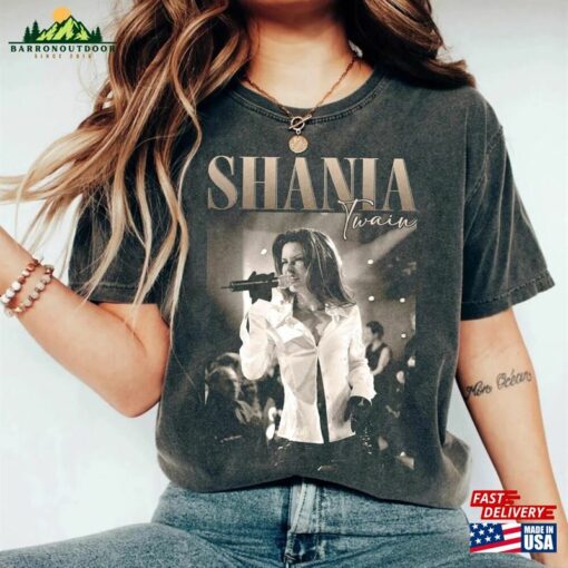 Comfort Color Country Music Shania Funny Shirt Retro Concert Gift For Fans Unisex Classic