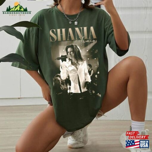 Comfort Color Country Music Shania Funny Shirt Retro Concert Gift For Fans Unisex Classic