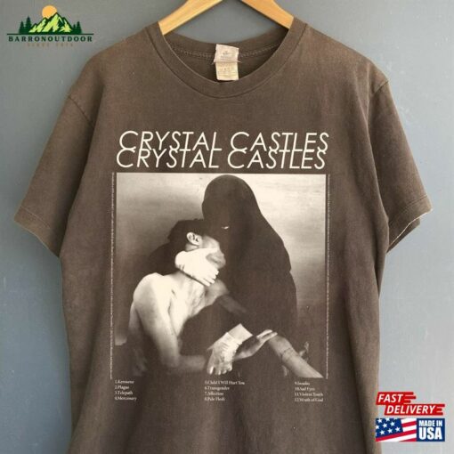 Comfort Color Crystal Graphic Tee Pop Music Gift Tshirt Castles Hoodie Classic