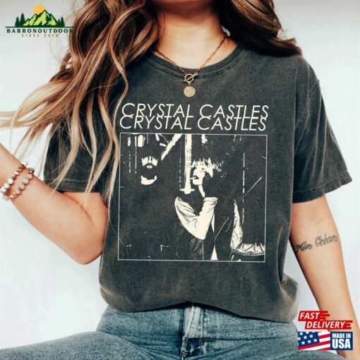 Comfort Color Crystal Music Album Shirt Pop Gift Tshirt Castles Hoodie T-Shirt