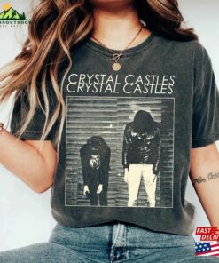 Comfort Color Crystal Pop Music Gift Tshirt Castles Album Shirt Classic Unisex