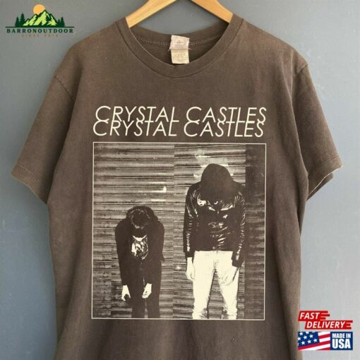 Comfort Color Crystal Pop Music Gift Tshirt Castles Album Shirt Classic Unisex