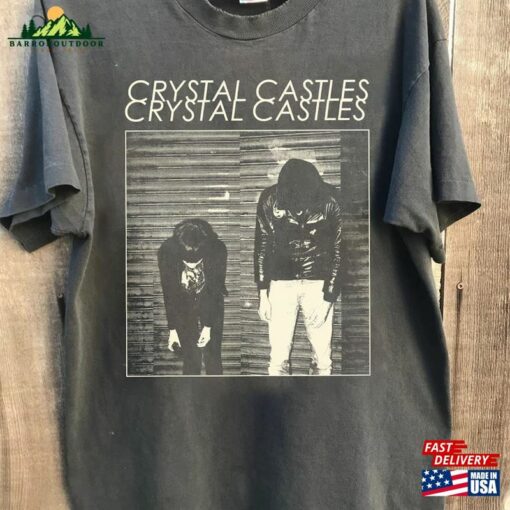 Comfort Color Crystal Pop Music Gift Tshirt Castles Album Shirt Classic Unisex