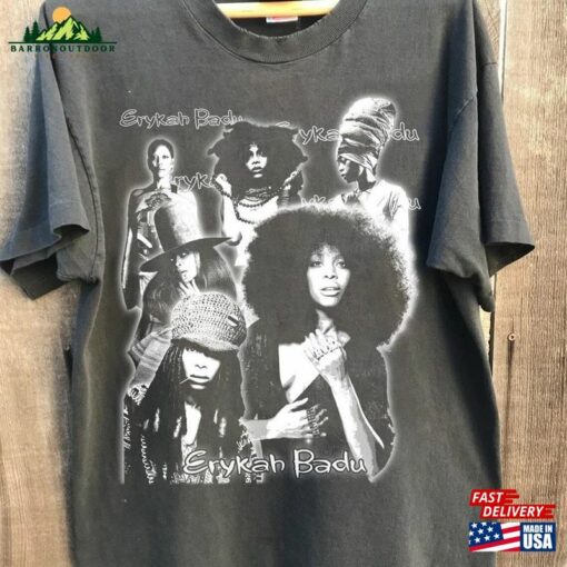 Comfort Color Erykah Badu Shirt Graphic 2023 Gifts For Fans Unisex Classic