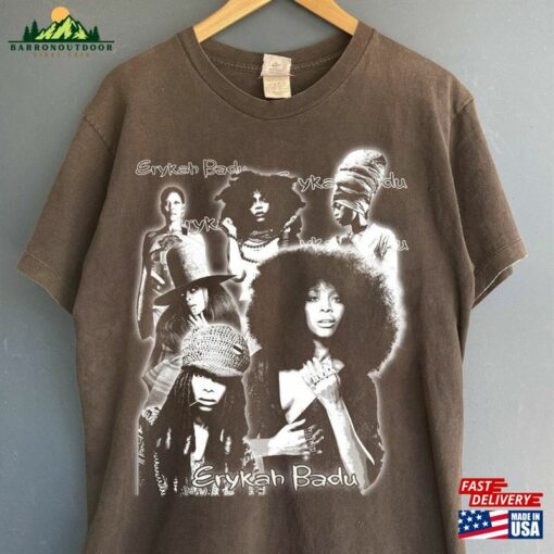 Comfort Color Erykah Badu Shirt Graphic 2023 Gifts For Fans Unisex Classic