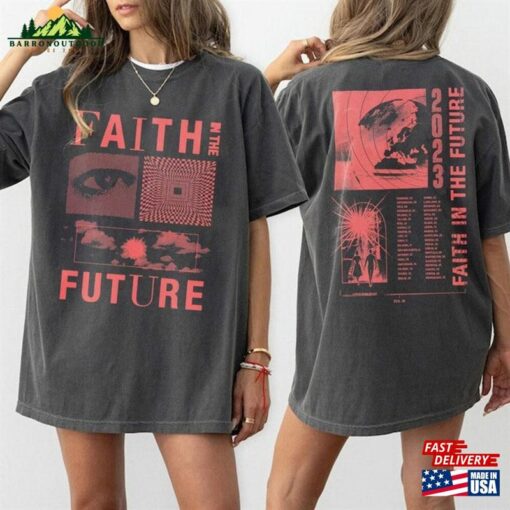 Comfort Color Faith In The Future Shirt World Tour 2023 Sweatshirt Hoodie