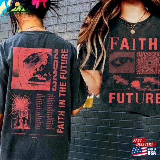 Comfort Color Faith In The Future Shirt World Tour 2023 Sweatshirt Hoodie