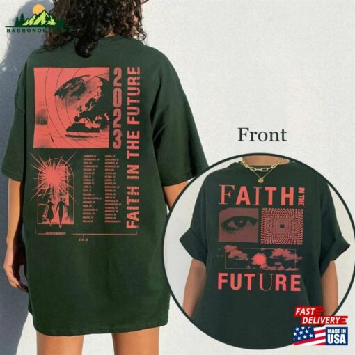 Comfort Color Faith In The Future Shirt World Tour 2023 Sweatshirt Unisex