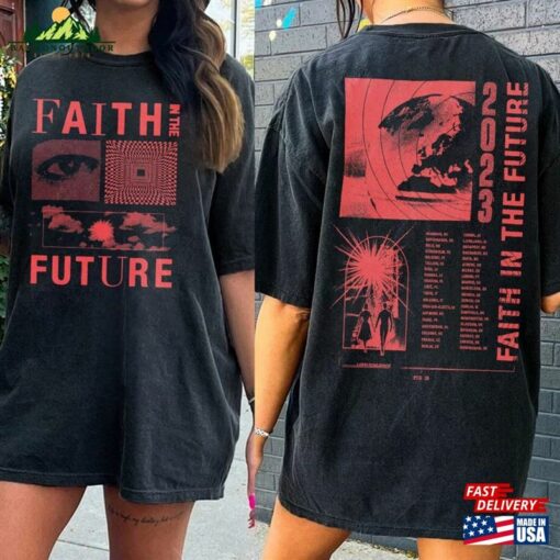 Comfort Color Faith In The Future Shirt World Tour 2023 Sweatshirt Unisex