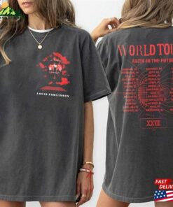 Comfort Color Faith In The Future World Tour 2023 Shirt Hoodie Sweatshirt Comfort Color Faith In The Future World Tour 2023 Shirt Hoodie Sweatshirt