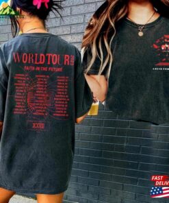 Comfort Color Faith In The Future World Tour 2023 Shirt Hoodie Sweatshirt 2 Comfort Color Faith In The Future World Tour 2023 Shirt Hoodie Sweatshirt 3