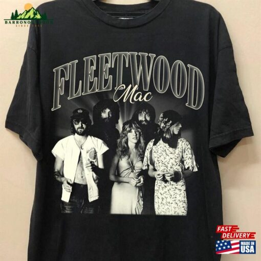 Comfort Color Graphic Music Band Fleetwood Mac Gift Funny T-Shirt Retro 90 Hoodie Classic