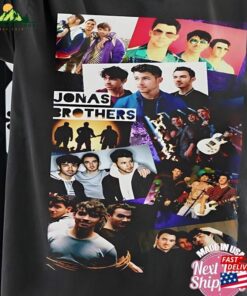 Comfort Color Jonas Brothers Shirt Five Album One Night Concert 2023 T-Shirt Unisex