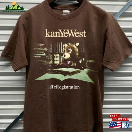 Comfort Color Kanye Shirt West Tour 2023 Tshirt Graphic College Dropout Classic Unisex