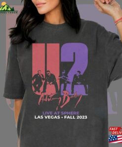 Comfort Color Las Vegas U2 Ultraviolet Sphere 2023 Band Concert Graphic Music Tshirt Classic T Shirt 1