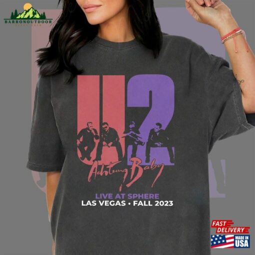 Comfort Color Las Vegas U2 Ultraviolet Sphere 2023 Band Concert Graphic Music Tshirt Classic T-Shirt