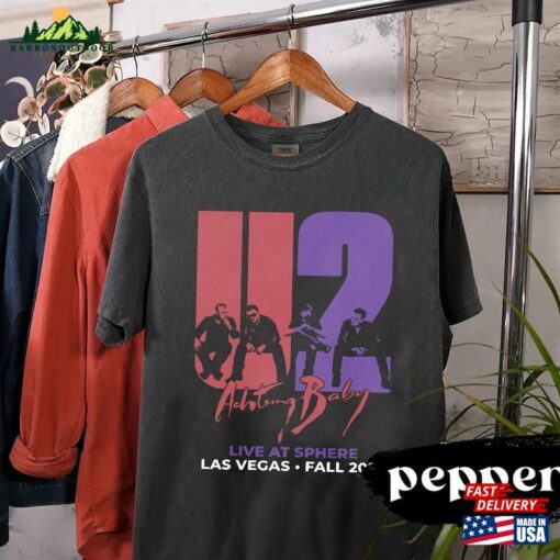 Comfort Color Las Vegas U2 Ultraviolet Sphere 2023 Band Concert Graphic Music Tshirt Classic T-Shirt