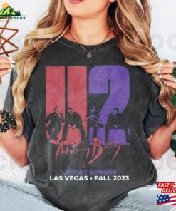 Comfort Color Las Vegas U2 Ultraviolet Sphere 2023 T-Shirt Graphic Music Sweatshirt 90S Vintage Style Unisex Tee Classic