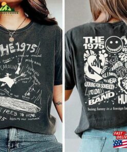 Comfort Color Music Band 2 Side The 1975 North America Gift Shirt Unisex T-Shirt