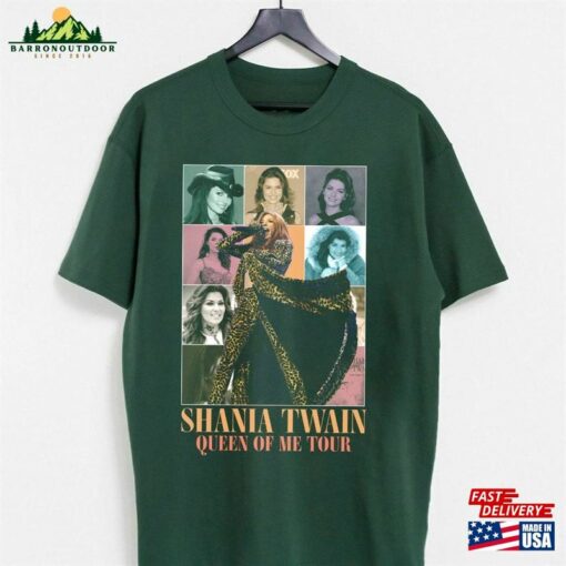 Comfort Color Music Queen Of Me Tour Shania Shirt 90S Retro Concert Gift For Fans Unisex Sweatshirt