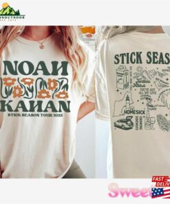 Comfort Color Noah Kahan Double Sides Shirt Stick Season Tour 2023 Album Tracklist Folk Pop Music Hoodie Sweatshirt