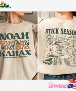 Comfort Color Noah Kahan Double Sides Shirt Stick Season Tour 2023 Album Tracklist Folk Pop Music Hoodie Sweatshirt
