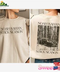 Comfort Color Noah Kahan Stick Season Tour 2023 Double Sides Shirt Album Tracklist Folk Pop Music Hoodie Unisex 3