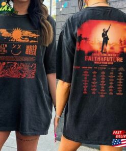 Comfort Color North America Shirt Faith In The Future World Tour 2023 T-Shirt Hoodie